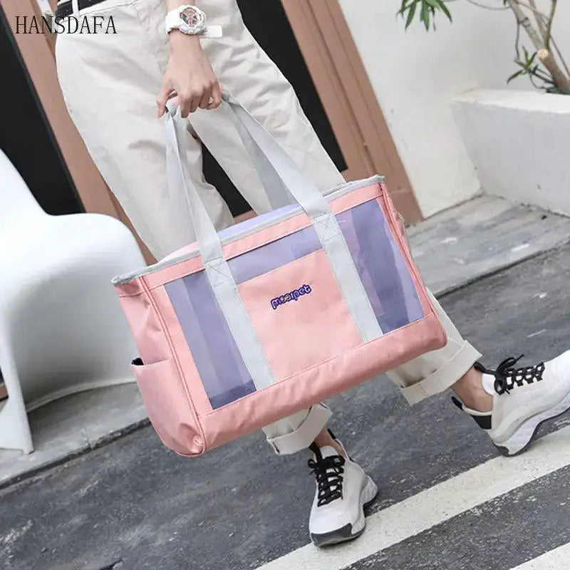 Travel Friendly Soft Pet Carrier For Cats And Dogs
