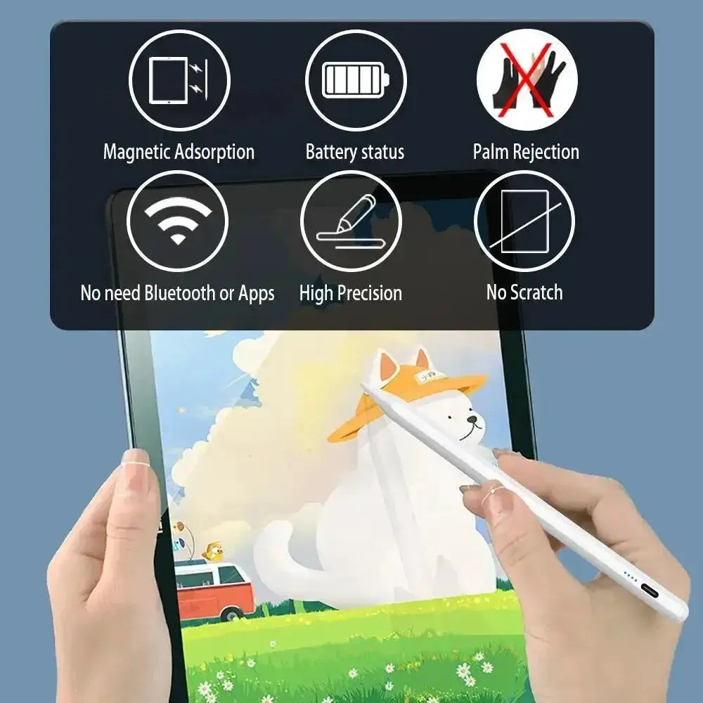 Apple Pencil 2 Ipad Stylus With Palm Rejection Pro