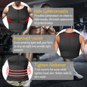 Men's Slimming Sauna Vest Body Shaper Waist Trainer