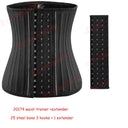 XXXS 25 Steel Bone Waist Trainer Corset Cincher Girdle