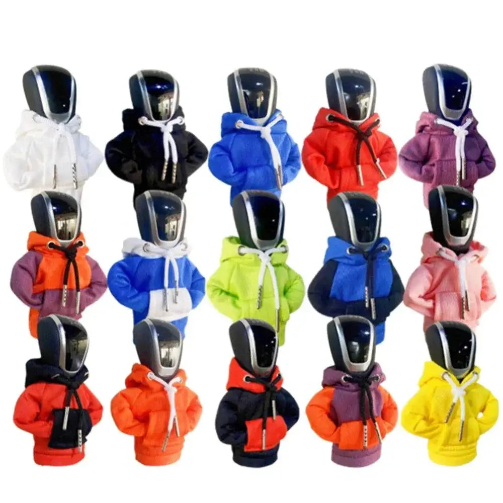 Hoodie Car Gear Shift Knob Cover Fashionable Gear Sweatshirt