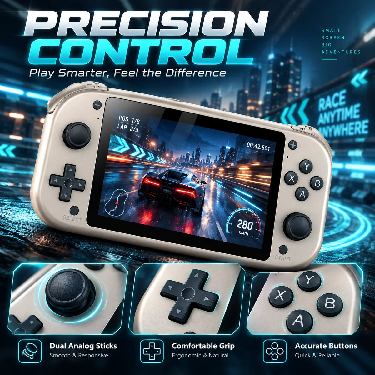 M17 Retro Handheld Video Game
