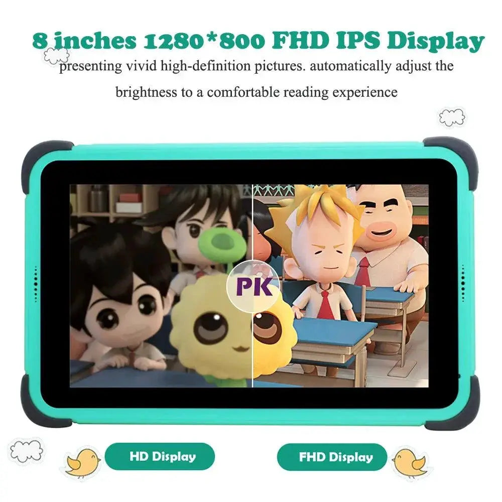 8 Inch Kids Tablet With HD Display And Parental Controls