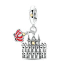 Sterling Silver Charm Paris Eiffel