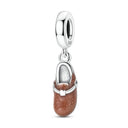 Sterling Silver Charm Beads Mask