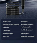 HD Endoscope Camera for Car Inspection
