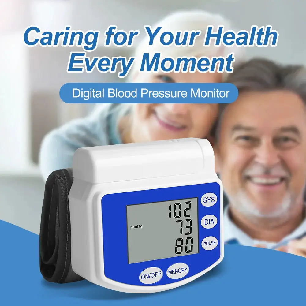 Blood Pressure Monitors for Home Use Rechargeable Wrist Digital — product view 3