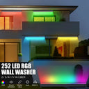 UKING 252 Led Rgb Wall Wash Stage Light 2 Pack