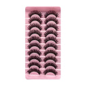 Dramatic 3D Mink Eyelashes with Russian Flair for All Occasions