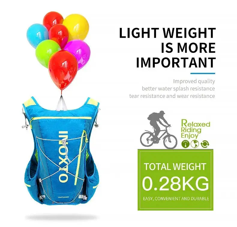 Hydration Running Backpack Vest For Cycling And Hiking — product view 11