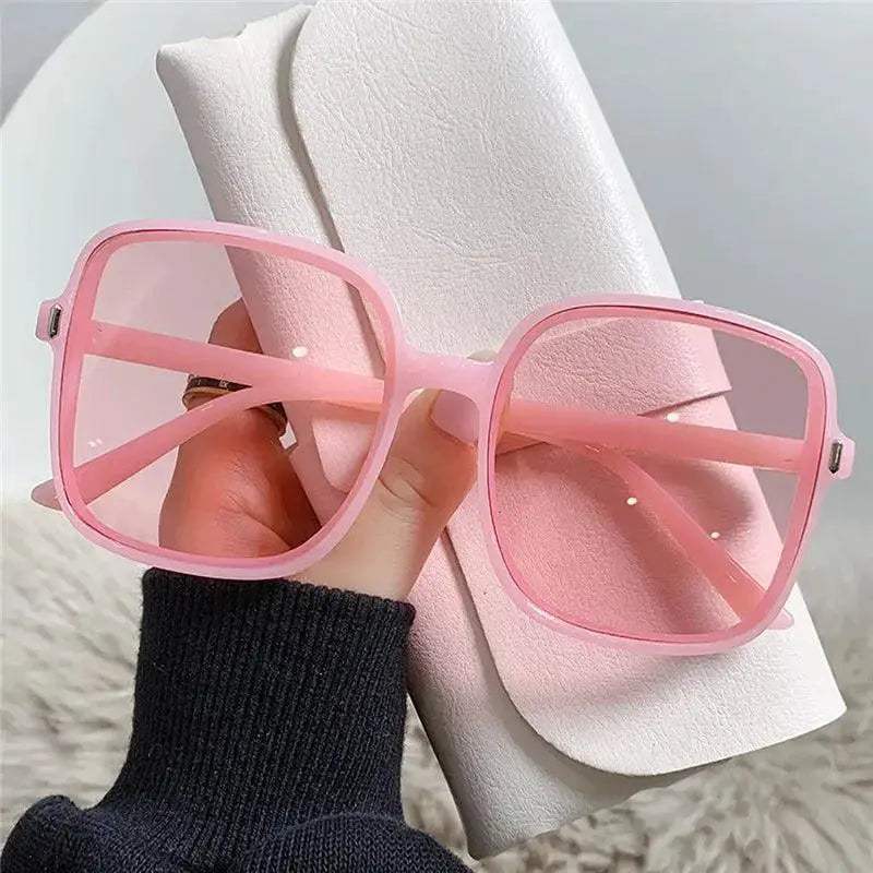 Vintage Inspired Big Square Frame Sunglasses for Women