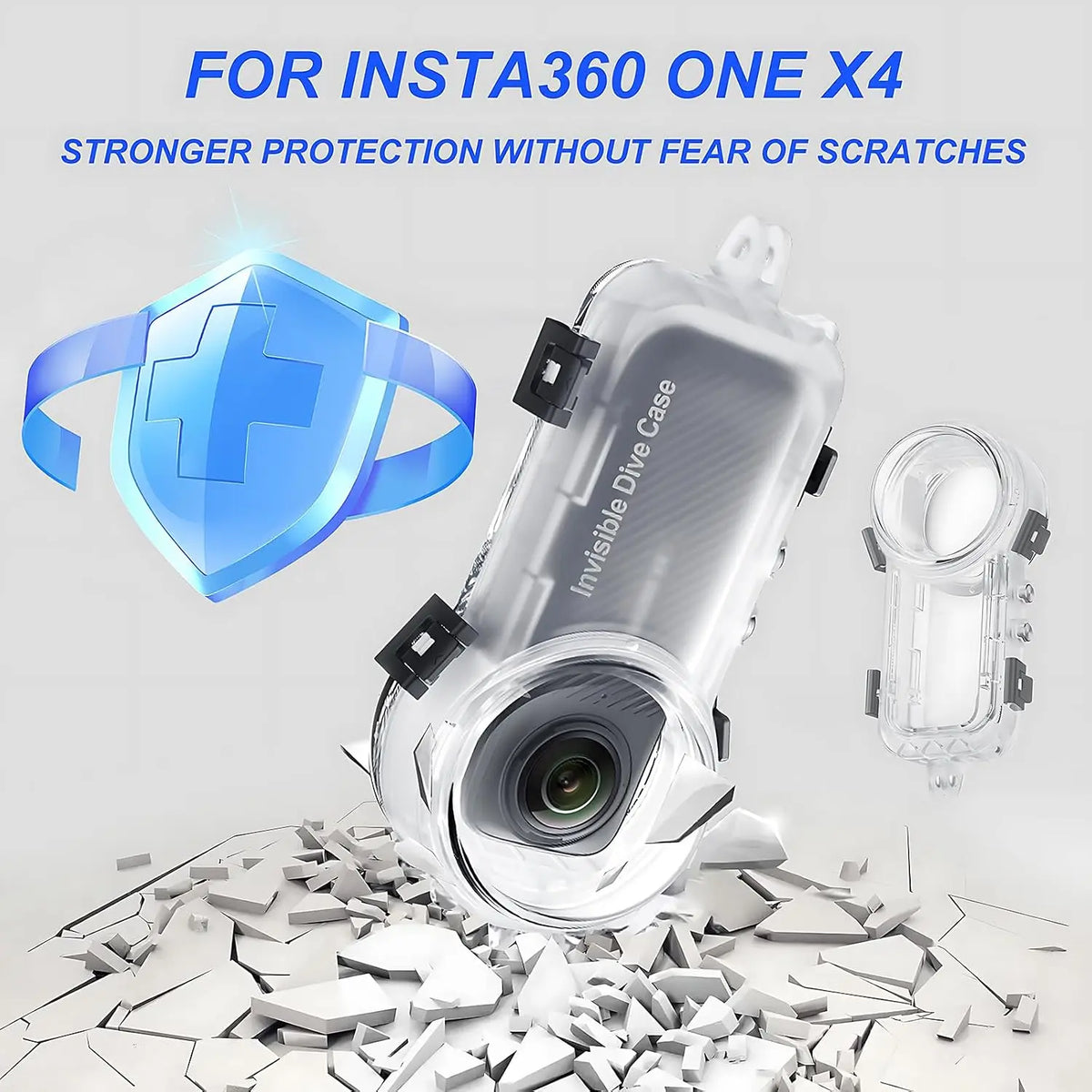 X4 Insta360 Camera Diving Case