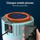 LED Camping Lantern - Waterproof Solar Power Bank