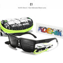 KDEAM Unisex Polarized Sunglasses Stylish Square Design 55mm