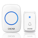 CACAZI A06 Wireless Doorbell 300M Range 36 Chimes Waterproof