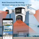 Smart Outdoor PTZ Camera for Home Guard