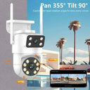Smart Outdoor Security Camera for Home