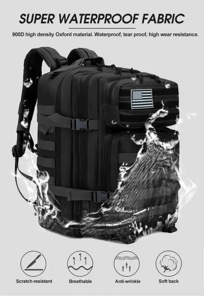 Outdoor Multifunctional 50L Tactical Backpack For Adventure