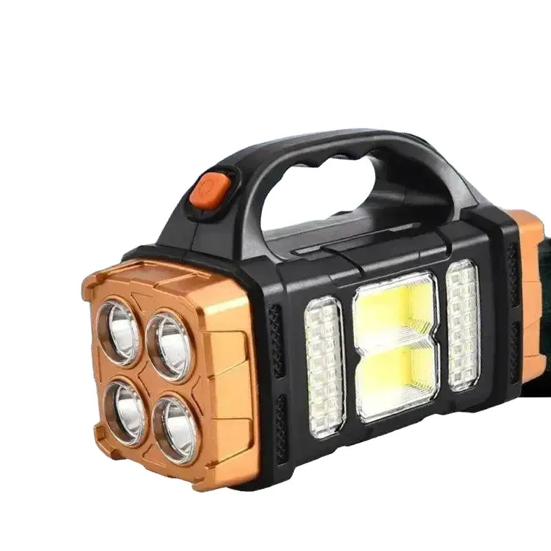 Bright Solar Flashlight for Campers — 2COB sliver