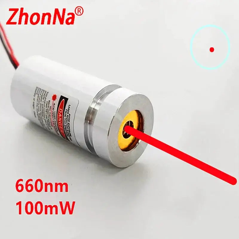 532nm 35mW Green Laser Module 3-5V Copper Laser Spot Irradiation Positioning Lamp Laser Diode Light Emission Aiming Accessories
