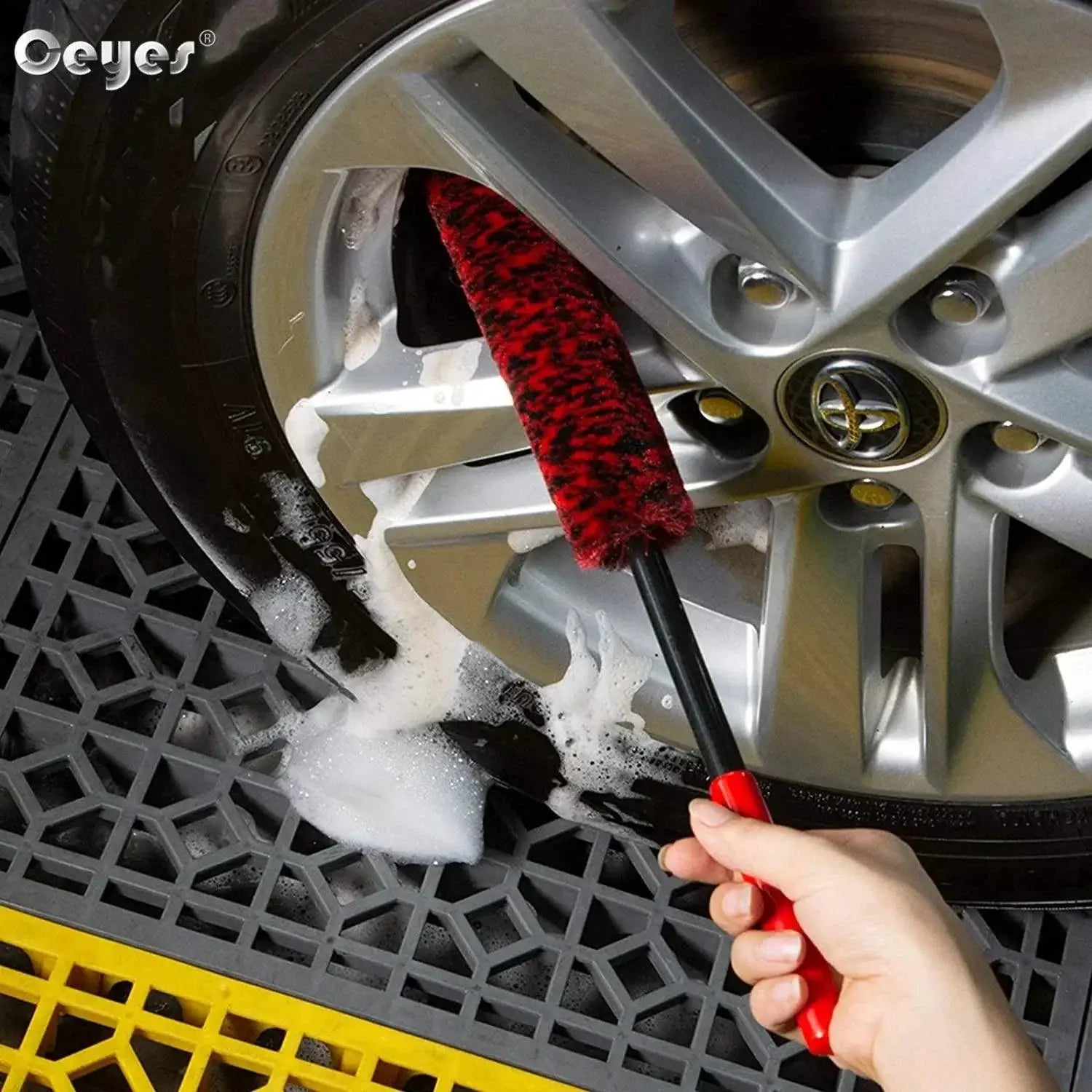 Car Wheel Woolies Plush Alloy Wheel Cleaning Brush Auto Care