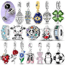 Sterling Silver Charm Pendant Bead