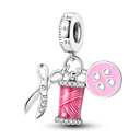Silver Plated Charm Pet Unicorn