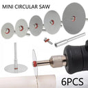 Mini Circular Saw Blade Set for Precise Cuts with Steel Blades