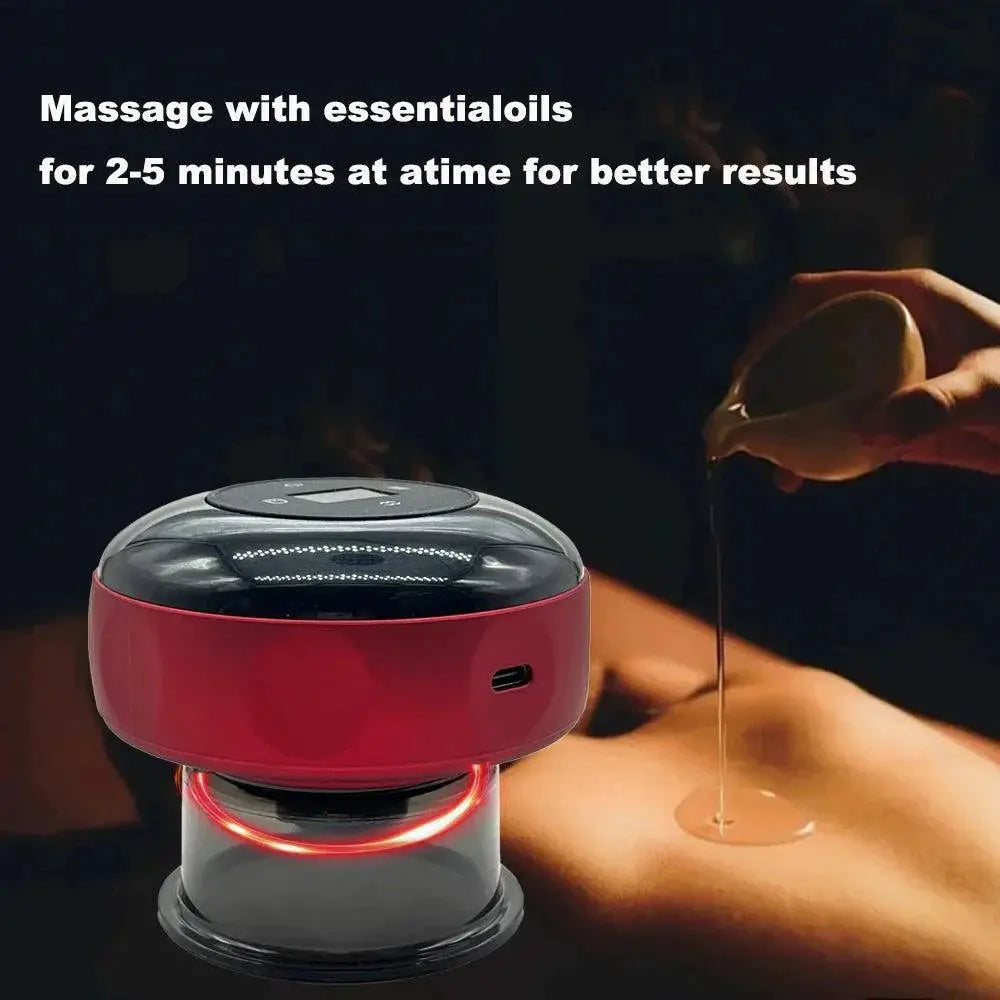 Smart Electric Vacuum Cupping Device Fatigue Relief Wellness
