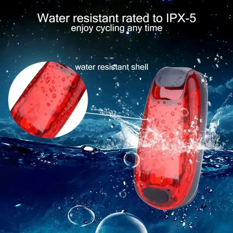 Compact LED Bicycle Taillights For Safety And Visibility