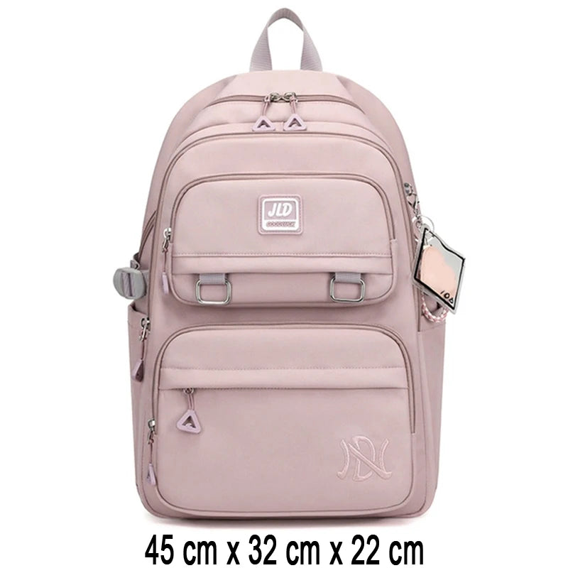 Padded Nylon School Carry Backpack
