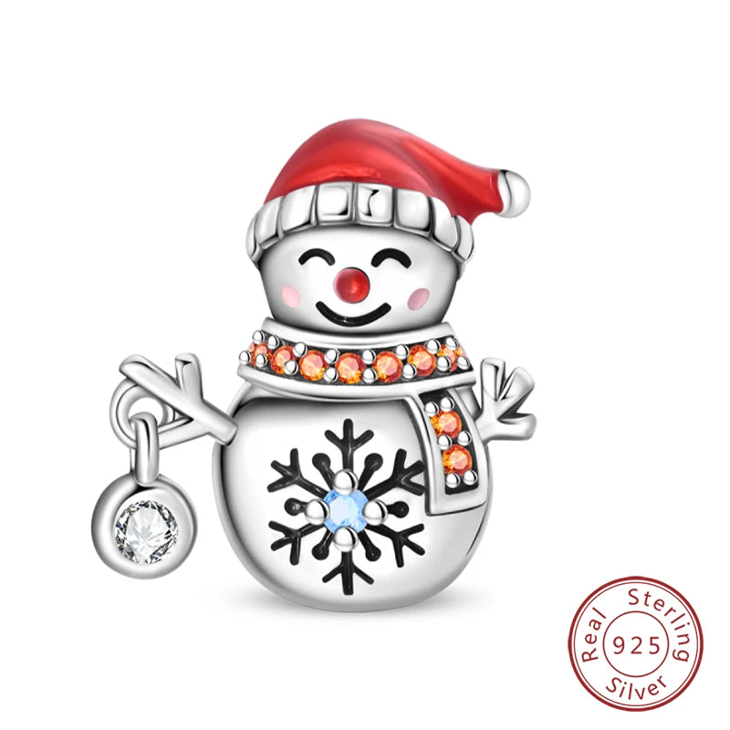 Winter Charm Bead Sterling Silver