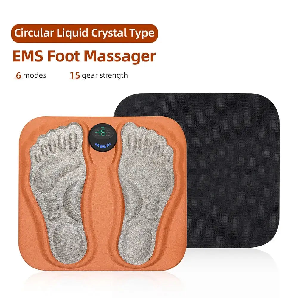 Smart 3D Foot Massage Pad 15 Levels Intensity Feet Massager Acupoint Foot Massager Relax Feet Muscles Slim Legs Foot Pad