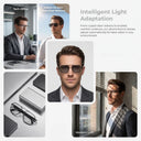 Ai-powered Smart Glasses Metal Double-bridge