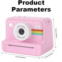 Portable instant digital camera prints