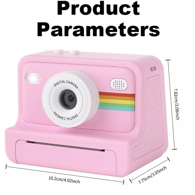 Portable instant digital camera prints