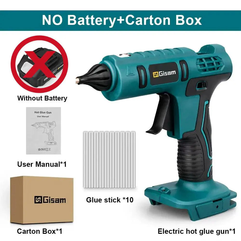 100W Electric Hot Melt Glue Gun For Makita 18V Battery - OurLum.com