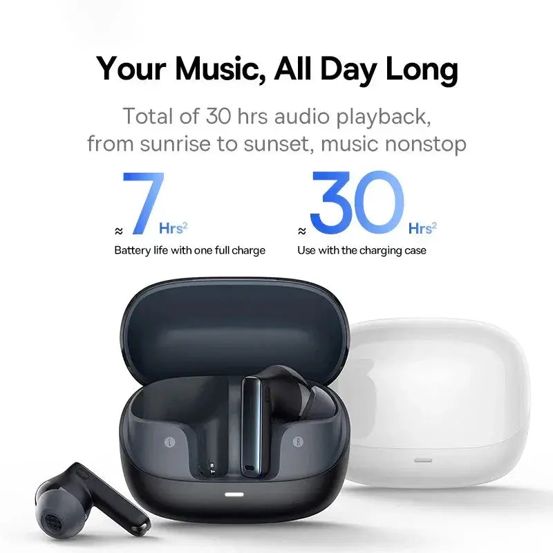 M2s ANC Earphone Bluetooth 5.3 Wireless Headphones