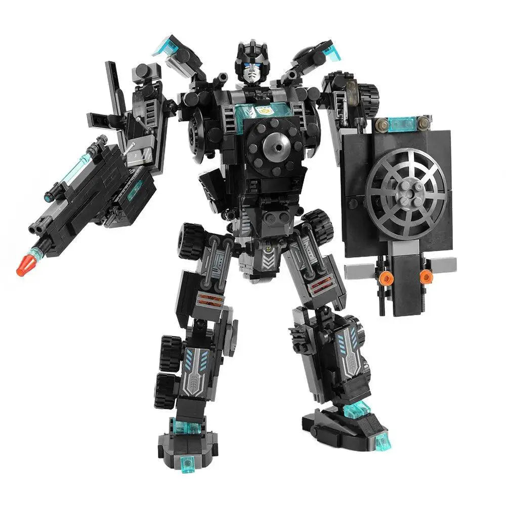 City Police Station Headquarters Building Blocks SWAT Set