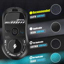 Moshou Glass Skates For Logitech - Speed
