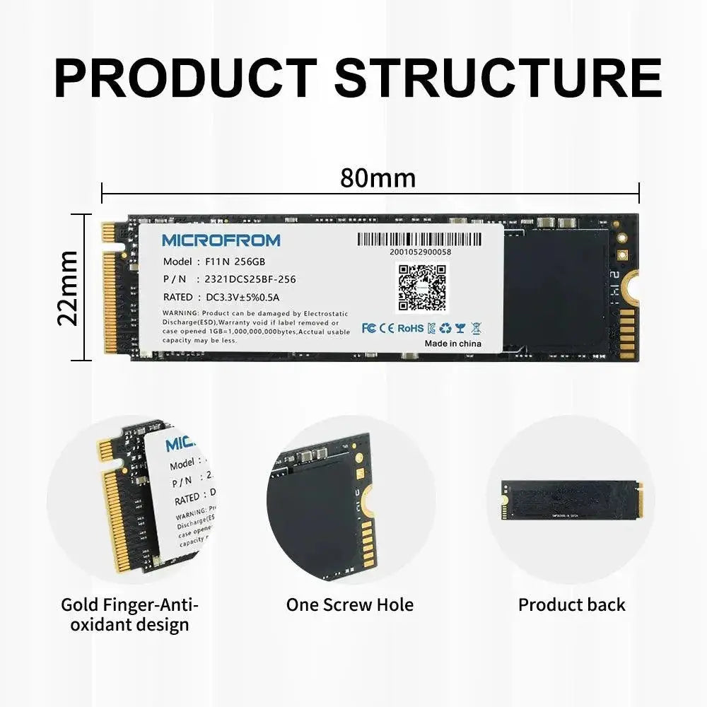 MicroFrom NVMe M2 SSD For Gaming Speed And Compatibility