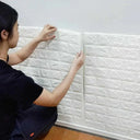 3D Brick Wall Sticker for Room Makeover