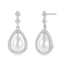 Gold Filled Pearl Earrings