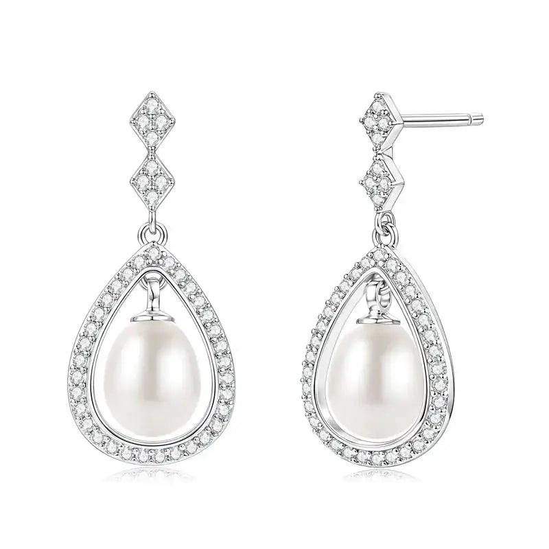 Gold Filled Pearl Earrings — product image 9
