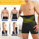Men High Waist Compression Shapewear Shorts Slimming