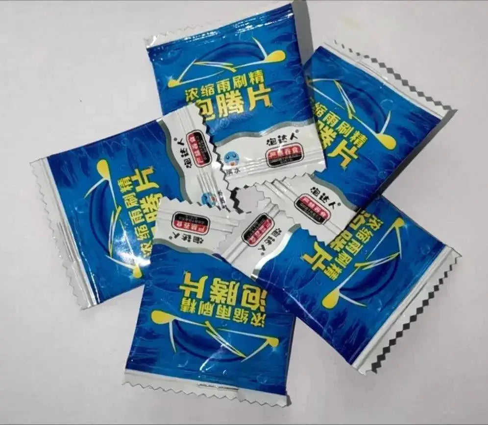 Effervescent Cleaning Tablets for Glass and Toilets Solution