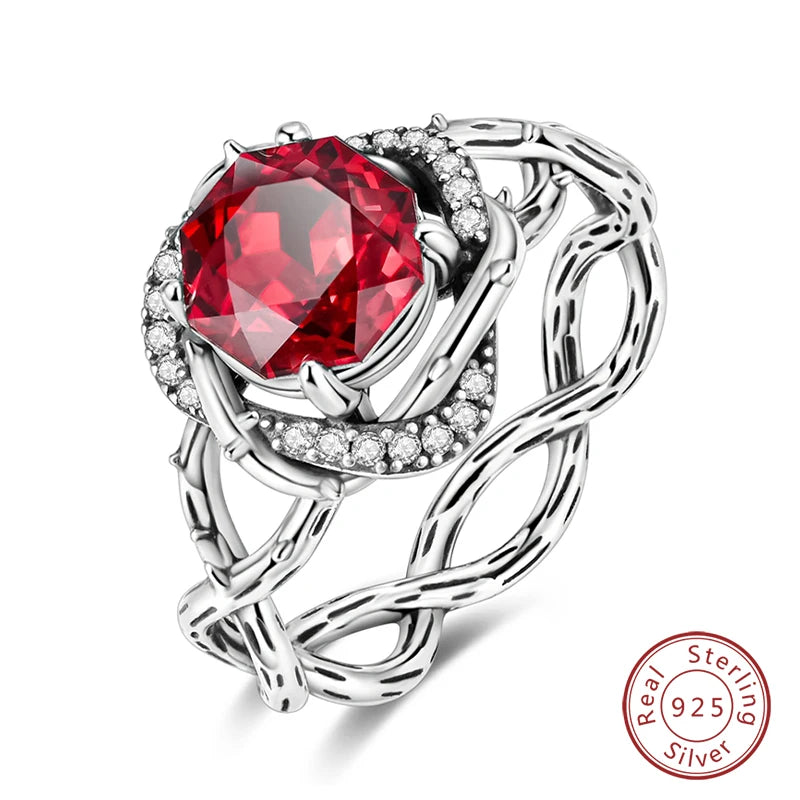 Luminous Firefly Ring Silver
