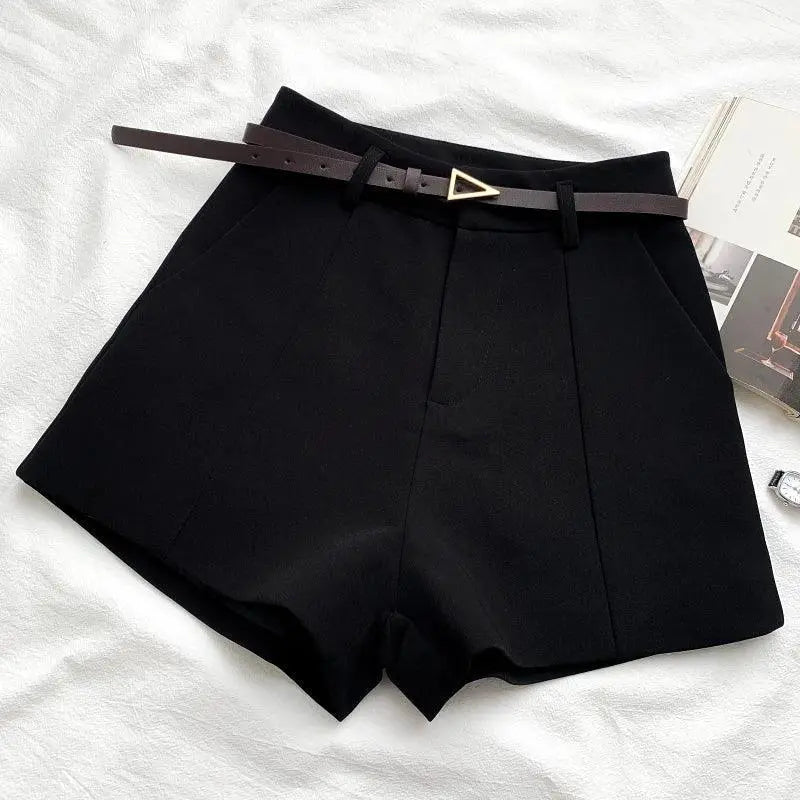 Elegant High Waist Trousers Vintage Inspired Office Wear