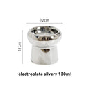 Ceramic Elevated Pet Feeding Bowl: Stylish Cat and Dog Dish