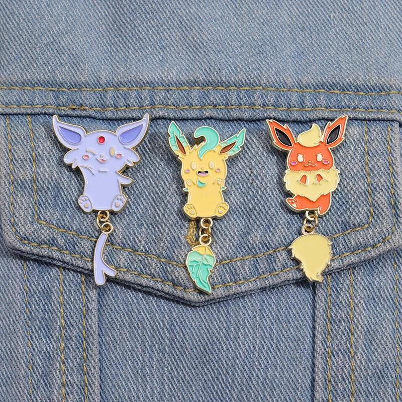 Video Games Cartoon Anime Enamel Pins For Backpack Brooch